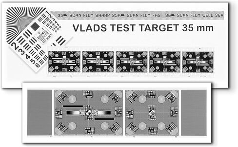 35 mm and 645+6x6+6x7 Vlads Focus Checker High-Resolution Calibration Target Charts for Camera Scanning. Fully Utilize Your Lens Sharpness and Resolution. Two Charts Combo (35+645+66+67) in Saudi Arabia