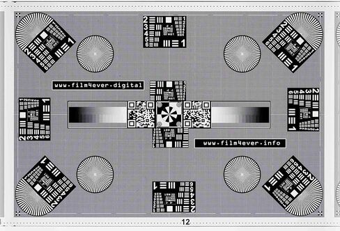 35 mm and 645+6x6+6x7 Vlads Focus Checker High-Resolution Calibration Target Charts for Camera Scanning. Fully Utilize Your Lens Sharpness and Resolution. Two Charts Combo (35+645+66+67) in Saudi Arabia