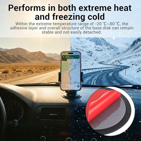 6 PCS Dashboard Pad, Mounting Disk for Suction Cup Adhesive Sticky Pad for Car Dashboard Ultra Sticky Heat-Resistant Replacement Disc for Dash Windshield Holder, Camera GPS, Car Phone (Diameter,7cm) in Saudi Arabia