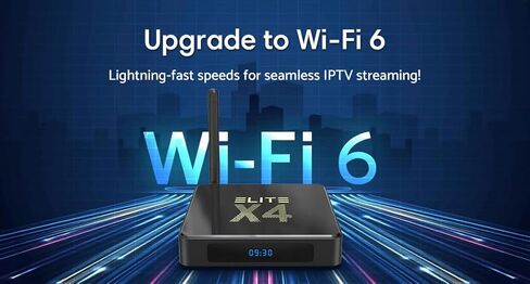 Magabox MG5 Plus, 2026 Super HD with Voice Remote, HDMI Cable, Power Cord, and User Manual in Saudi Arabia