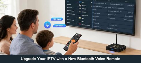 Magabox MG5 Plus, 2026 Super HD with Voice Remote, HDMI Cable, Power Cord, and User Manual in Saudi Arabia