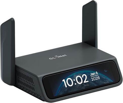 GL.iNet Comet 5G (GL-RM10RC) Remote 5G KVM with Failover, 4K@30FPS HDMI Passthrough, Wi-Fi 6 & Ethernet, 3.69" Touchscreen, 64GB eMMC, Tailscale Remote Access for Disaster Recovery, IT Professional in Saudi Arabia