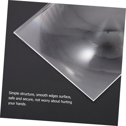 GARVALON High-Definition Fresnel Lens Sheet for Projector Large Size Optical Experiment in Saudi Arabia