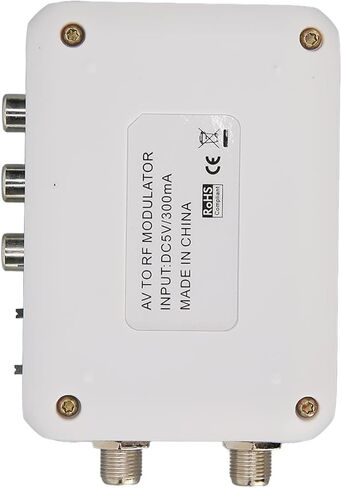 Generic RF Modulator, Professional HD VHF Demodulator Converter with AV Output and RF Output, for CATV System NTSC TV Format in Saudi Arabia