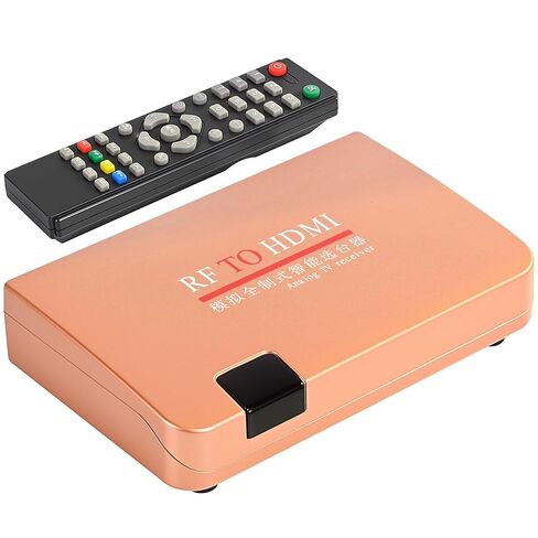 Coax to HDMI Converter, RF to HDMI Converter Modulator, RF Demodulator, VHF Adapter Coaxial Converter for Video CD Player, Digital Projector, Monitor TV in Saudi Arabia