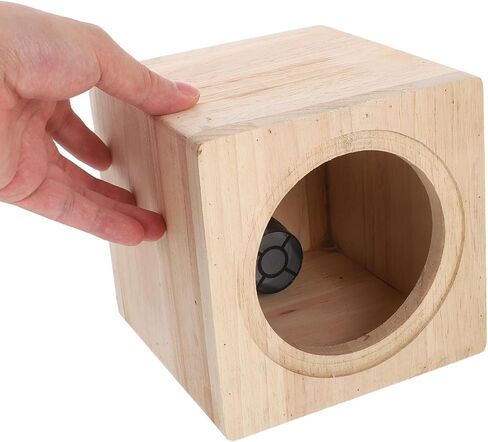 Truck Speaker Box: Portable 4-Inch Wooden Speaker Cabinet - Car Audio Enclosure for Deep Bass - Sound Box Enclosure for Vehicles in Saudi Arabia