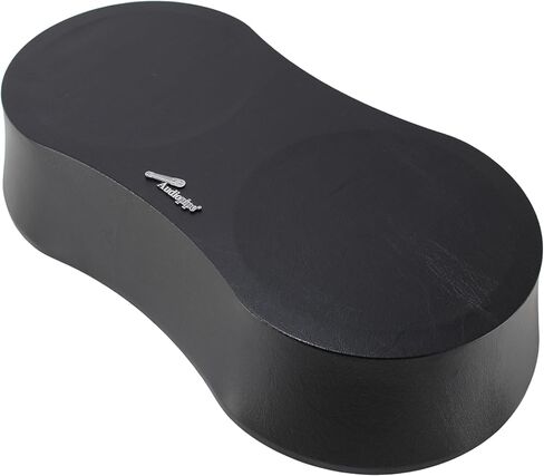Audiopipe Dual 8" Wood Vinyl Covered Rear Deck Speaker Pod - Black in Saudi Arabia