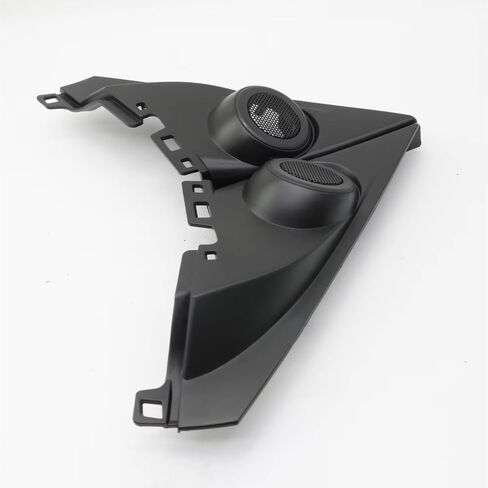 Car Front Door Trumpet Tweeter Speaker Cover 2PCS / Fit for Honda Civic 2016-2021 Car Tweeter Refitting Audio Door Angle Gum Speaker Cover Boxes Mounts in Saudi Arabia