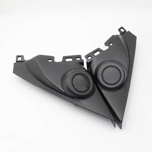 Car Front Door Trumpet Tweeter Speaker Cover 2PCS / Fit for Honda Civic 2016-2021 Car Tweeter Refitting Audio Door Angle Gum Speaker Cover Boxes Mounts in Saudi Arabia
