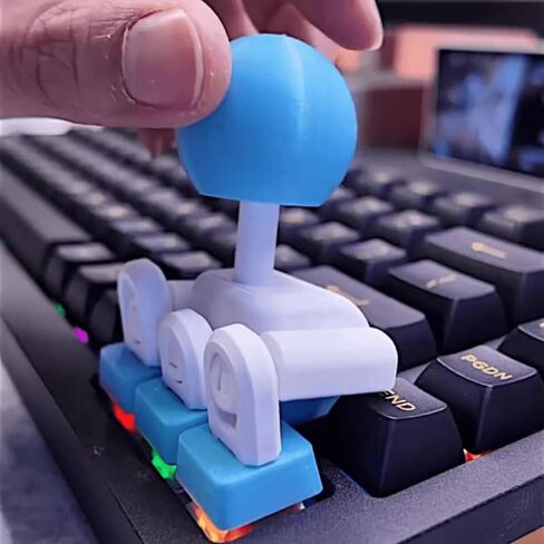 knbao Retro game joystick keycap set, WASD directional keys, suitable for combat and shooting game keyboard accessories in Saudi Arabia