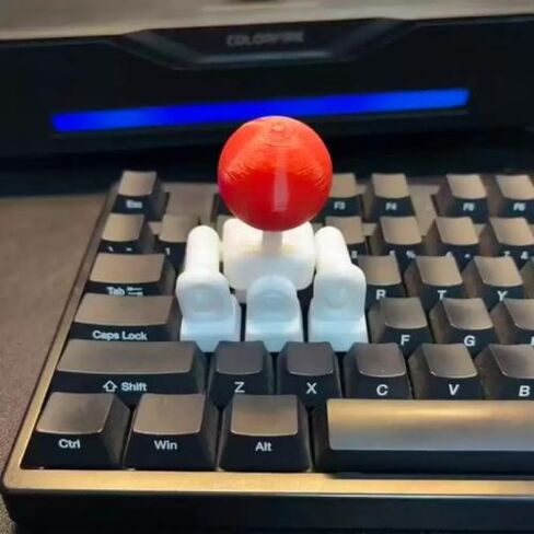 knbao Retro game joystick keycap set, WASD directional keys, suitable for combat and shooting game keyboard accessories in Saudi Arabia