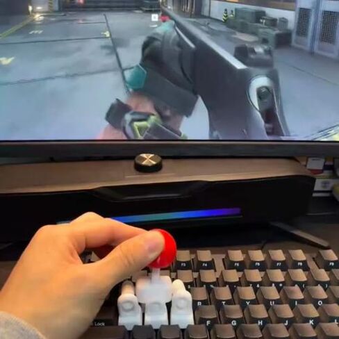 knbao Retro game joystick keycap set, WASD directional keys, suitable for combat and shooting game keyboard accessories in Saudi Arabia