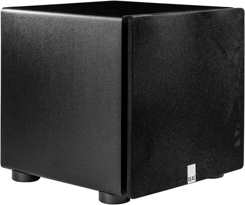 ELAC DBR62-W - مكبرات صوت على رف الكتب مقاس 6.5 بوصة - باللون الأبيض، زوج، DCR52-W - مكبر صوت مركزي مقاس 5.25 بوصة - باللون الأبيض PS250-BK - مضخم صوت Varro Premium مقاس 10 بوصات بقدرة 250 وات مع in Kuwait
