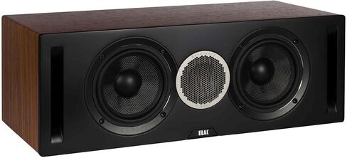 ELAC DBR62-BK - مكبرات صوت على رف الكتب مقاس 6.5 بوصة - باللون الأسود، زوج DCR52-BK - مكبر صوت مركزي مقاس 5.25 بوصة - باللون الأسود in Kuwait