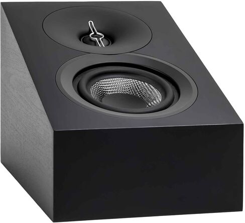 ELAC DF63-BK - مكبر صوت أرضي Debut 3.0 مقاس 6.5 بوصة - أسود (زوج)، DA43-BK Debut 3.0 - DA43-BK Atmos/مكبر صوت على الحائط PS250-BK - مضخم صوت Varro Premium 10 بوصة بقدرة 250 وات مع معادل صوت تلقائي in Kuwait