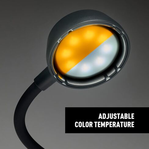 Nite Ize Radiant Flex Rechargeable Lamp - Rechargeable Lamp with Bendable Gooseneck - Magnetic Base for Hands-Free Illumination - Adjustable Brightness from Cool White to Amber - USB-C Charging in Saudi Arabia