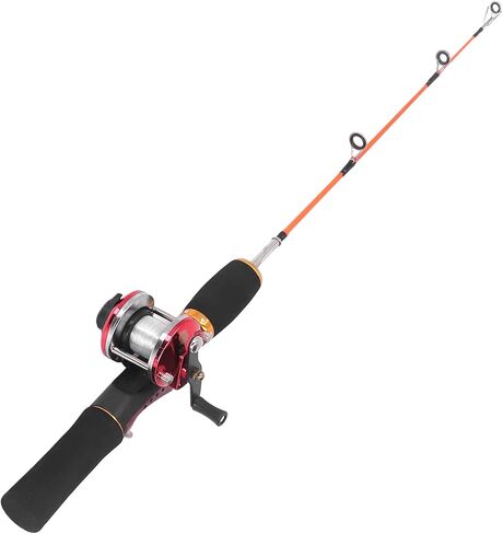 Carbon Fiber Ice Fishing Rod Reel with Hooks Scoop Portable Outdoor Combination Gear Set in Saudi Arabia