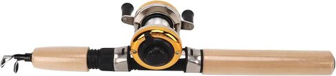 Ultralight Portable Complete Ice Fishing Gear Set with Rod Reel Jigs Float and Sinkers in Saudi Arabia