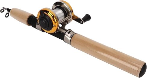 Ultralight Portable Complete Ice Fishing Gear Set with Rod Reel Jigs Float and Sinkers in Saudi Arabia