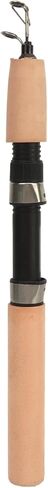 Ice Fishing Rod and Reel Combo, Fiberglass Fishing Rod Combo, EVA Handle Metal Reel with Compact Lightweight Design, 65cm Length, Ideal for Cold Winter in Saudi Arabia