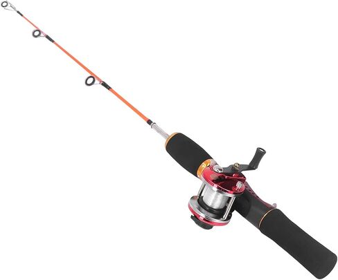 Ice Fishing Rod and Reel Combo, Spinning Ice Fishing Pole and Reel with Line, Hook and Scoop for Outdoor in Saudi Arabia