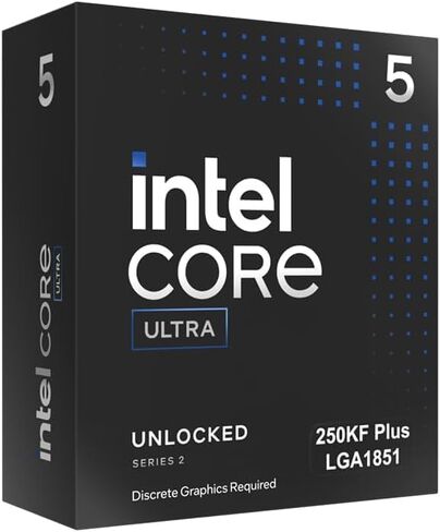 معالج Intel® Core™ Ultra 5 بسرعة 250KF بالإضافة إلى 18 مركزًا (6 مراكز P + 12 مركزًا إلكترونيًا) حتى 5.3 جيجا هرتز in Kuwait