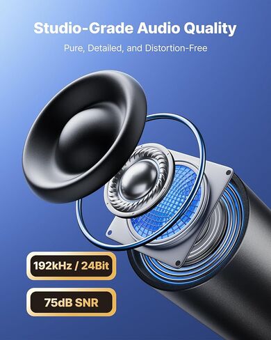 BOYA CM40 Computer USB Microphone for PC, Laptop, Mac & Phones with 192kHz/24-Bit, ENC Noise Cancellation, 0–30 dB Gain, One-Touch Mute, Headphone Monitoring, Gooseneck Microphone for Gaming Podcast in Saudi Arabia