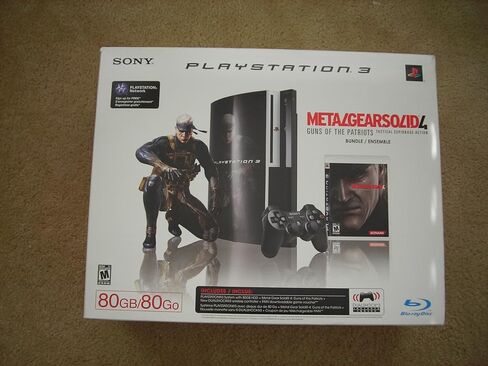 PlayStation 3 80GB Metal Gear Solid 4: Guns of the Patriots Bundle (Renewed) in Saudi Arabia