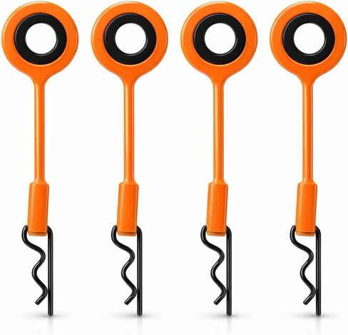 دبابيس مشابك الجسم SPYMINNPOO RC، 4 قطع دبابيس مشابك الجسم RC، دبابيس تثبيت هيكل السيارة RC، مشابك تثبيت معدنية من السيليكون عالمية لنموذج سيارة 1/10 (أخضر) ألعاب نموذجية in Kuwait