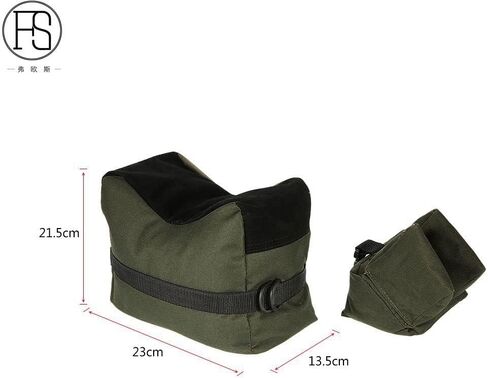 2 Sets of Outdoor Shooting Rest Bags for Rifles/Long Guns, Durable and Waterproof Oxford Sandbags, Portable Hunting and Shooting Gun Rack in Saudi Arabia