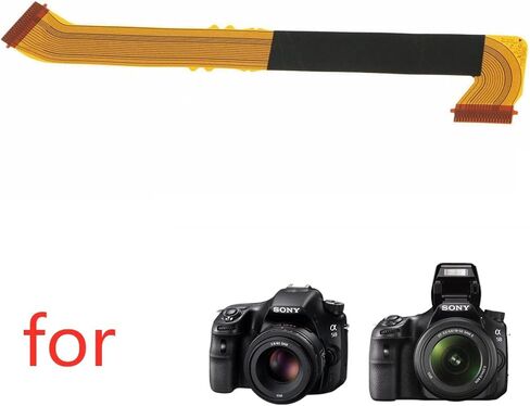 1 Pack Camera Repairing LCD Screen Flex Cable Replacement Replacement Monitor Flex Signal Cable for Sony SLT-A58 A58 Camera Spare Part Accessory in Saudi Arabia