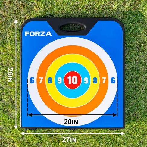 FORZA Bow and Arrow Set with Target – Beginner Archery Set for Family – Includes 1 Bow, 3 Suction Cup Arrows & Portable Target Storage Box – Indoor & Outdoor Garden to in Saudi Arabia