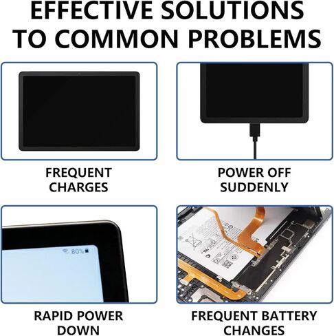 WT-S-W11 Replacement Battery for Samsung Galaxy Tab A9+ 11" (SM-X210/X215/X216/X218U) — 3.85V, 7540mAh, 29Wh, 0-Cycle Lithium Battery with Repair Kit in Saudi Arabia