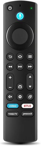 Replacement Remote for Fire Smart TV, Compatible with Insignia Toshiba TCL Hisense Fire Smart TV, Simple Setup, Voice Control, 1-Year Warranty - Not for Roku OS in Saudi Arabia