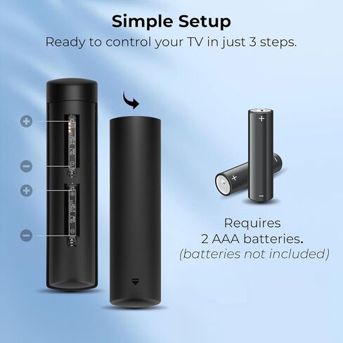 Replacement Remote for Fire Smart TV, Compatible with Insignia Toshiba TCL Hisense Fire Smart TV, Simple Setup, Voice Control, 1-Year Warranty - Not for Roku OS in Saudi Arabia