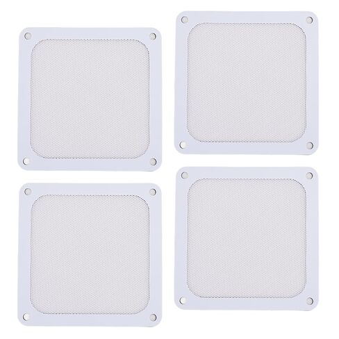 Generic 120mm PC Fan Dust Filter, Magnetic Frame PVC Mesh Grills with Ultra Fine Holes for Dust Removal, for Computer Cooler Fan and PC Case Power Supply (Black) in Saudi Arabia