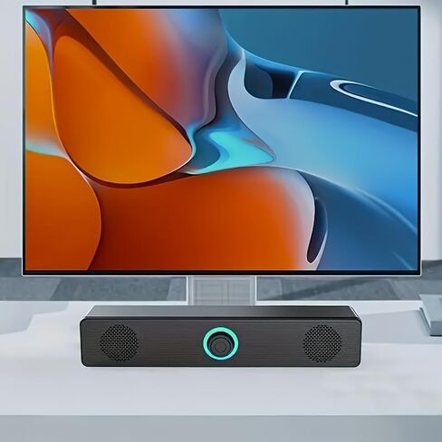Small USB Powered Speakers for Desktop Computer Compact Design with Rich Stereo Sound in Saudi Arabia