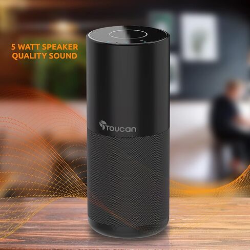 مكبر صوت للمؤتمرات TOUCAN S100، التقاط صوت 360 درجة، مكبر صوت لاسلكي وUSB مع تقليل الضوضاء بالذكاء الاصطناعي، التوصيل والتشغيل للتكبير والفرق واجتماعات المكتب المنزلي in Kuwait