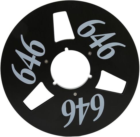 10 Inch Pickup Reel, 3 Hole Open Reel, Aluminum Alloy Sound Pickup Reel, Resists Flexing Grip Flange, Reel in Saudi Arabia