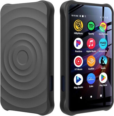 for 160GB innioasis G5 MP3 Player Case, Lightweight Flexible Shockproof Protective Cover, Anti-Slip and Scratch Resistant Black in Saudi Arabia