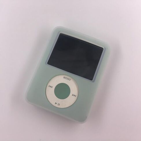 Soft Silicone Protective Skin Case Cover for iPod Nano 3 3rd (for Nano 3 Clear White) in Saudi Arabia