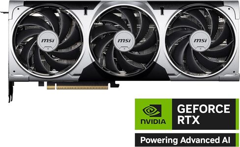 msi Gaming RTX 5070 12G Ventus 3X OC Graphics Card (12GB GDDR7, 192-bit, Extreme Performance: 2557 MHz, DisplayPort x3 2.1a, HDMI 2.1b, NVIDIA Blackwell Architecture) in Saudi Arabia
