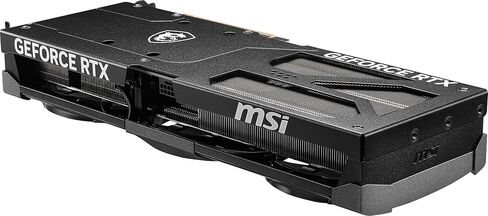 msi Gaming RTX 5070 Ti 16G Ventus 3X OC Black Graphics Card (16GB GDDR7, 256-bit, Extreme Performance: 2482 MHz, DisplayPort x 3 2.1a, HDMI 2.1b, NVIDIA Blackwell Architecture) in Saudi Arabia