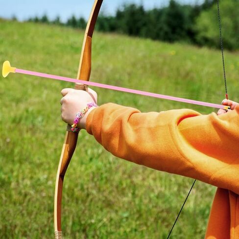 Wakauto 20PCS Replacement Suction Cup Arrows, Kids Archery Replacement Arrows with Suction Cup Tips for Outdoor Indoor Safe Target Practice and Active Play in Saudi Arabia