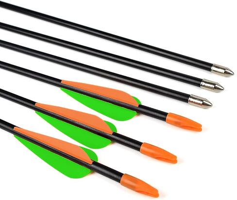 Practice Arrows 24 26 28Inch Targeting Arrow Shooting for Recurve Bows Compoundbow Youth Kids Beginner in Saudi Arabia
