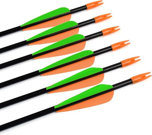 Practice Arrows 24 26 28Inch Targeting Arrow Shooting for Recurve Bows Compoundbow Youth Kids Beginner in Saudi Arabia
