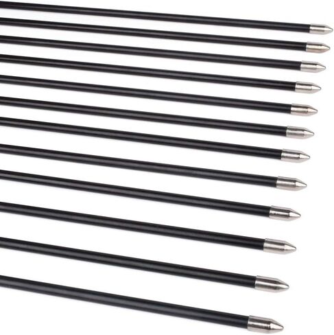 Practice Arrows 24 26 28Inch Targeting Arrow Shooting for Recurve Bows Compoundbow Youth Kids Beginner in Saudi Arabia