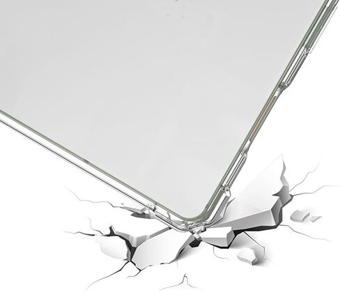for VIWOODS AiPaper Reader Case 6.13", Slim Transparent TPU Cover with Screen Protector, Non-Slip Shockproof Rubber Back Cover with Air Guard Corners for VIWOODS AiPaper Reader eBook Readers in Saudi Arabia
