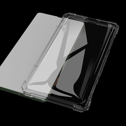 for VIWOODS AiPaper Reader Case 6.13", Slim Transparent TPU Cover with Screen Protector, Non-Slip Shockproof Rubber Back Cover with Air Guard Corners for VIWOODS AiPaper Reader eBook Readers in Saudi Arabia