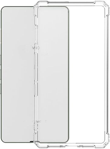 for VIWOODS AiPaper Reader Case 6.13", Slim Transparent TPU Cover with Screen Protector, Non-Slip Shockproof Rubber Back Cover with Air Guard Corners for VIWOODS AiPaper Reader eBook Readers in Saudi Arabia